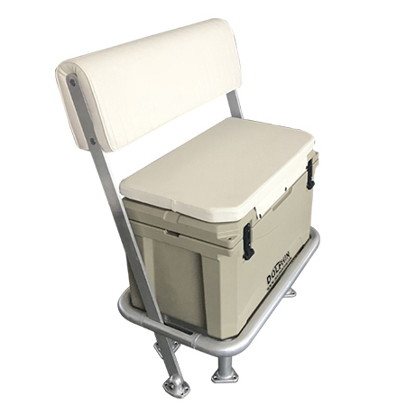 Dolphin 85QT (80L) fishing cooler & leaning post (OUT OF STOCK) -Dolphin T  Top